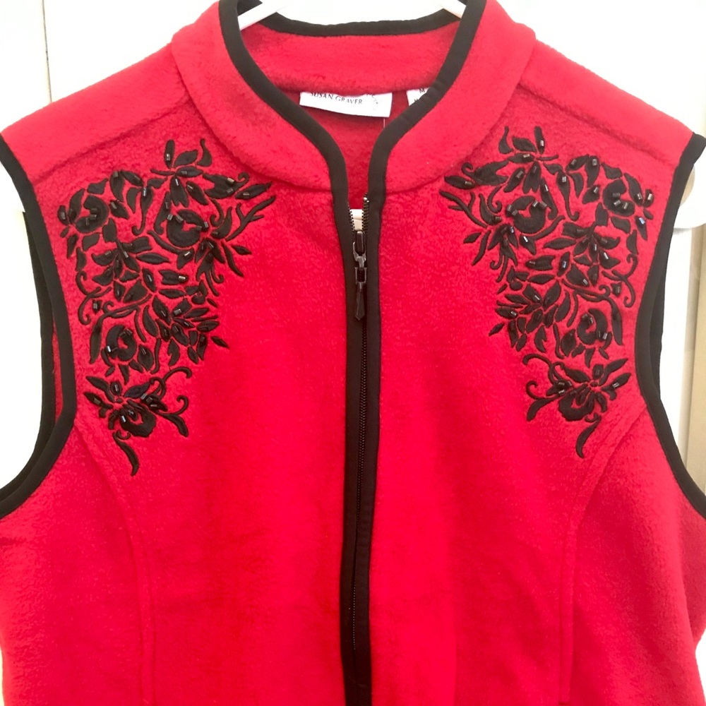 Women’s Susan Graver Fleece Vest